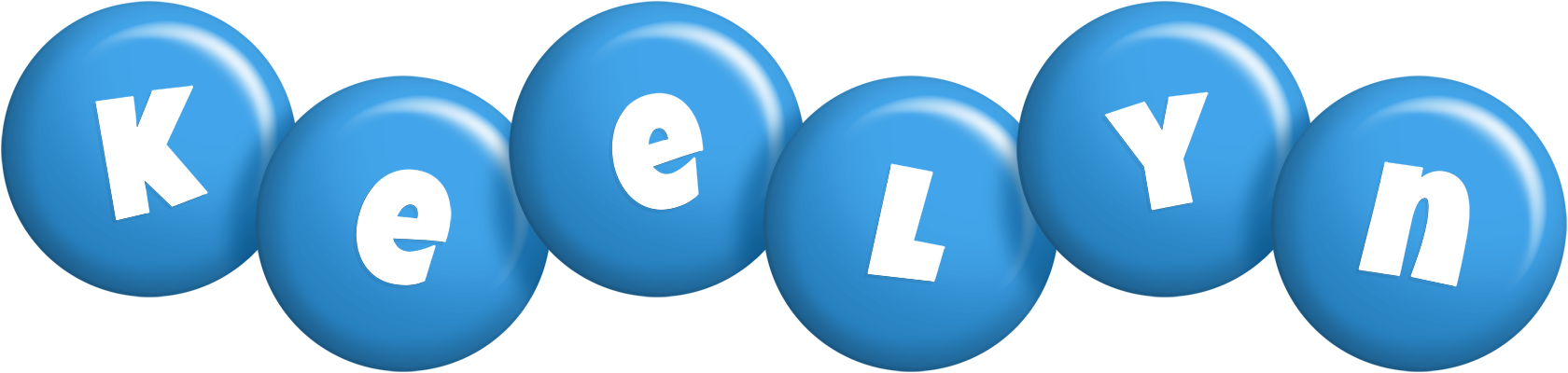 Keelyn candy-blue logo