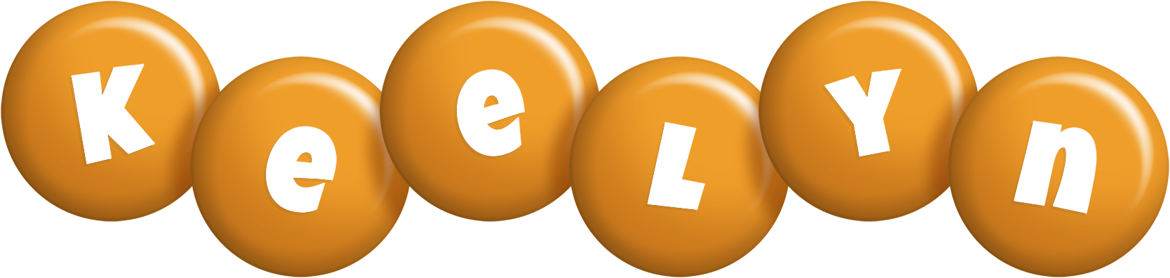 Keelyn candy-orange logo