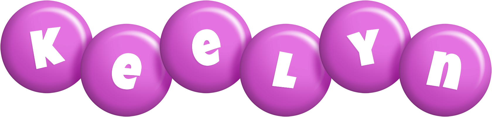 Keelyn candy-purple logo