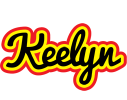 Keelyn flaming logo