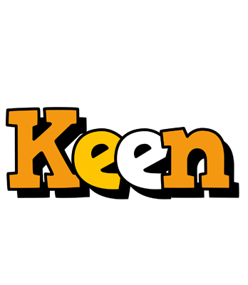 Keen cartoon logo