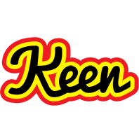 Keen flaming logo