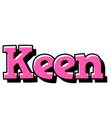 Keen girlish logo