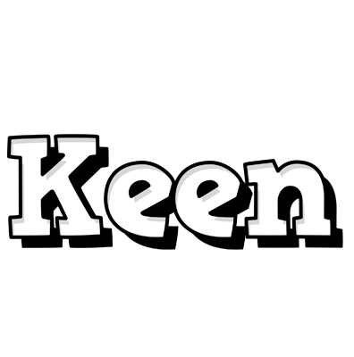 Keen snowing logo