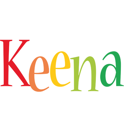 Keena birthday logo