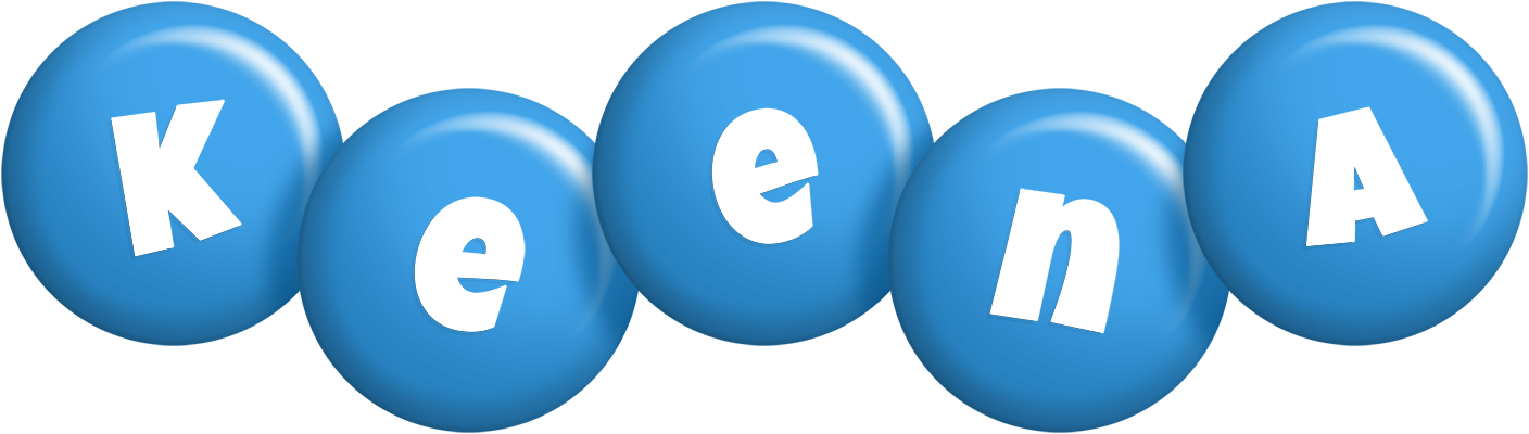 Keena candy-blue logo