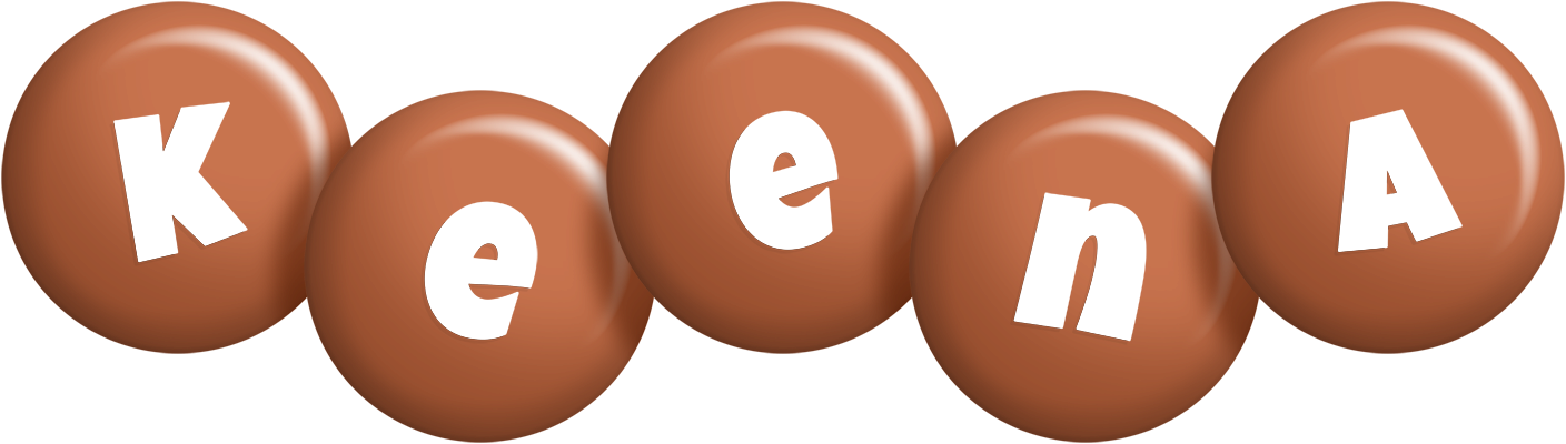 Keena candy-brown logo
