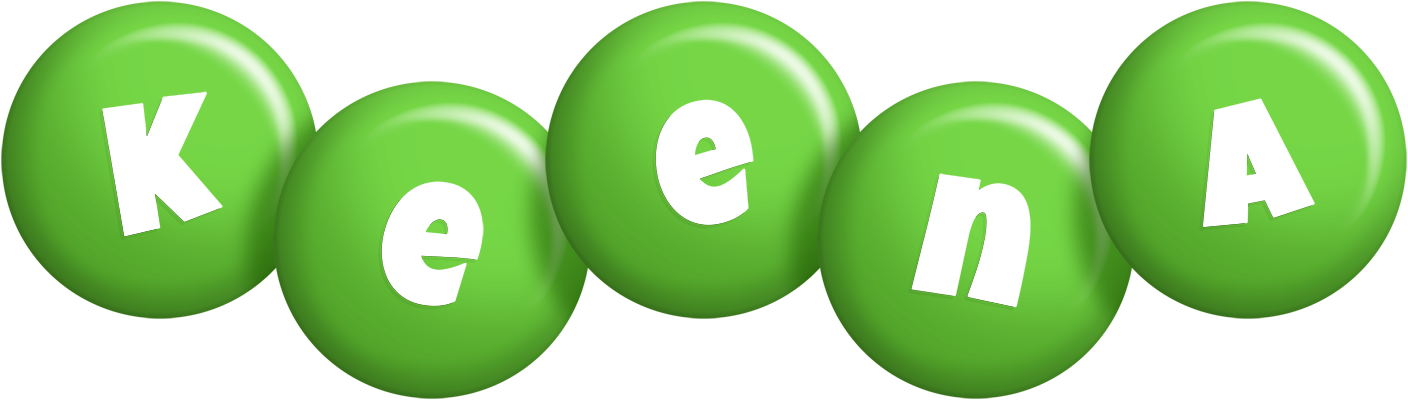 Keena candy-green logo