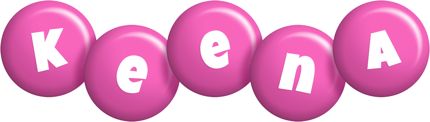 Keena candy-pink logo