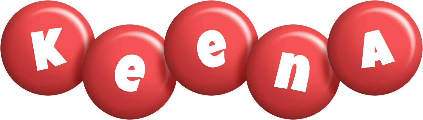 Keena candy-red logo