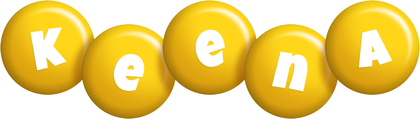 Keena candy-yellow logo