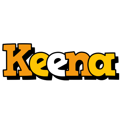 Keena cartoon logo