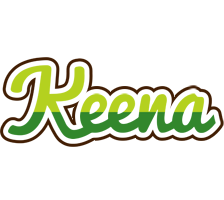 Keena golfing logo