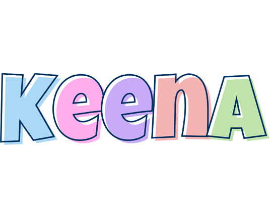 Keena pastel logo