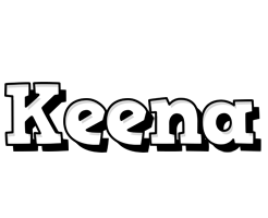 Keena snowing logo