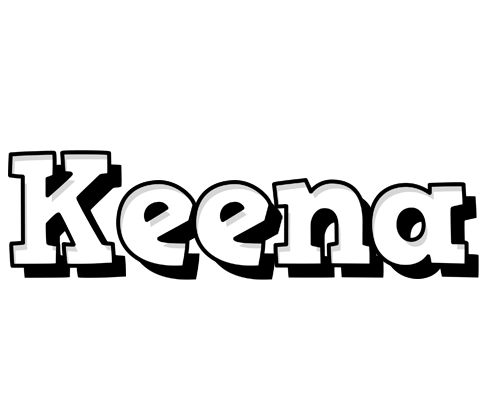 Keena snowing logo