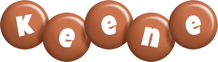 Keene candy-brown logo