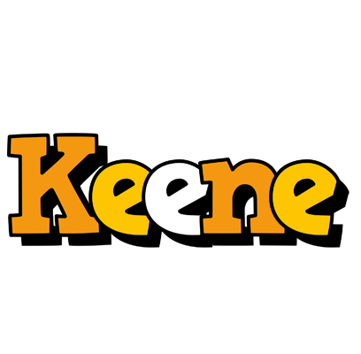 Keene cartoon logo
