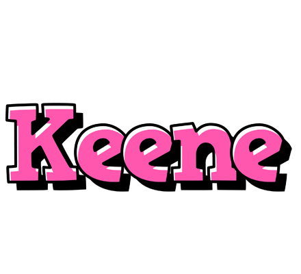 Keene girlish logo