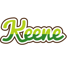 Keene golfing logo