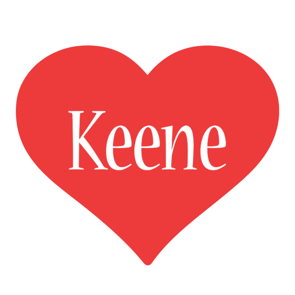 Keene love logo