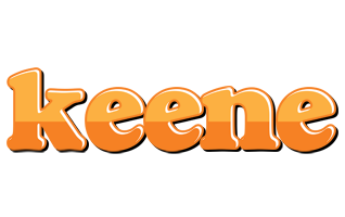 Keene orange logo