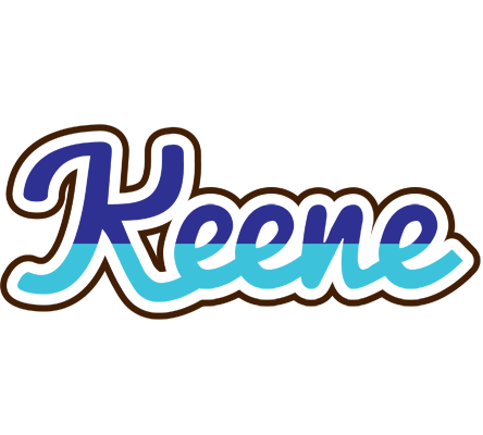 Keene raining logo