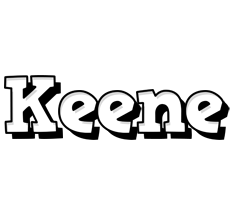 Keene snowing logo