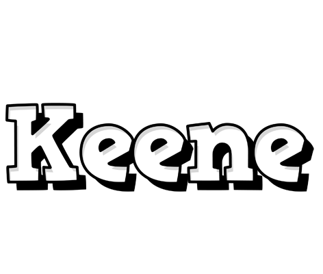Keene snowing logo