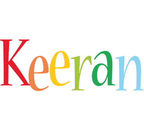 Keeran birthday logo