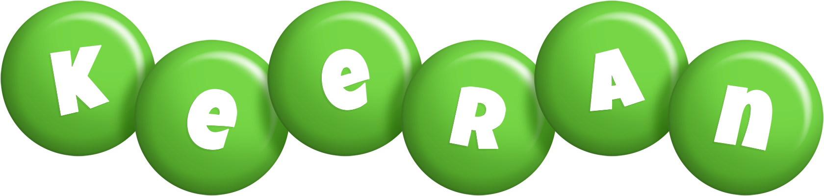 Keeran candy-green logo