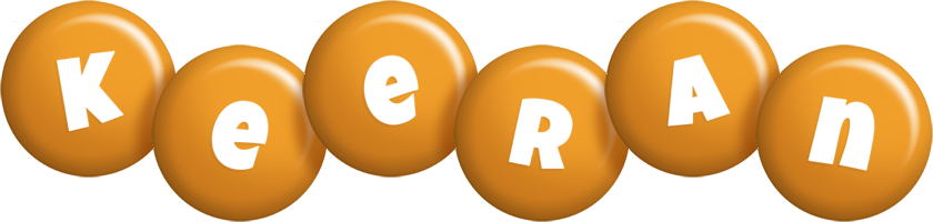 Keeran candy-orange logo