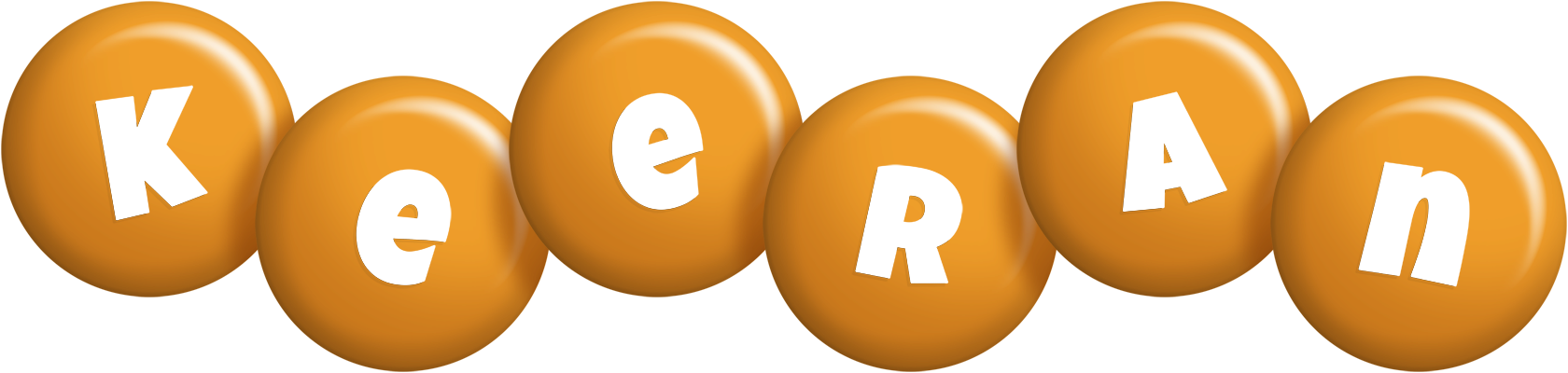 Keeran candy-orange logo