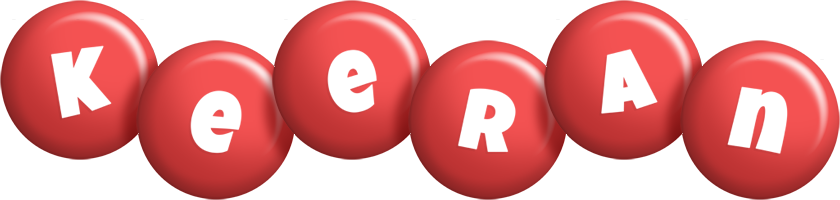 Keeran candy-red logo