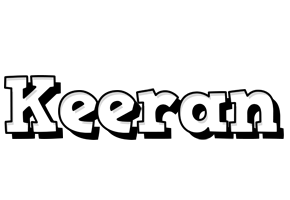 Keeran snowing logo