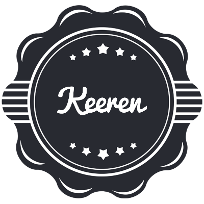 Keeren badge logo