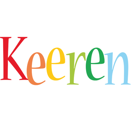 Keeren birthday logo
