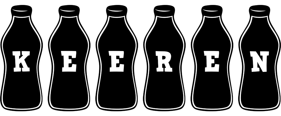 Keeren bottle logo