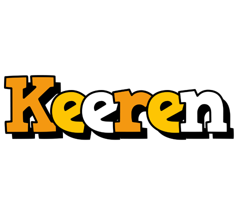 Keeren cartoon logo