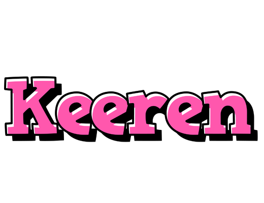 Keeren girlish logo