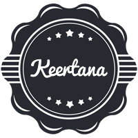 Keertana badge logo