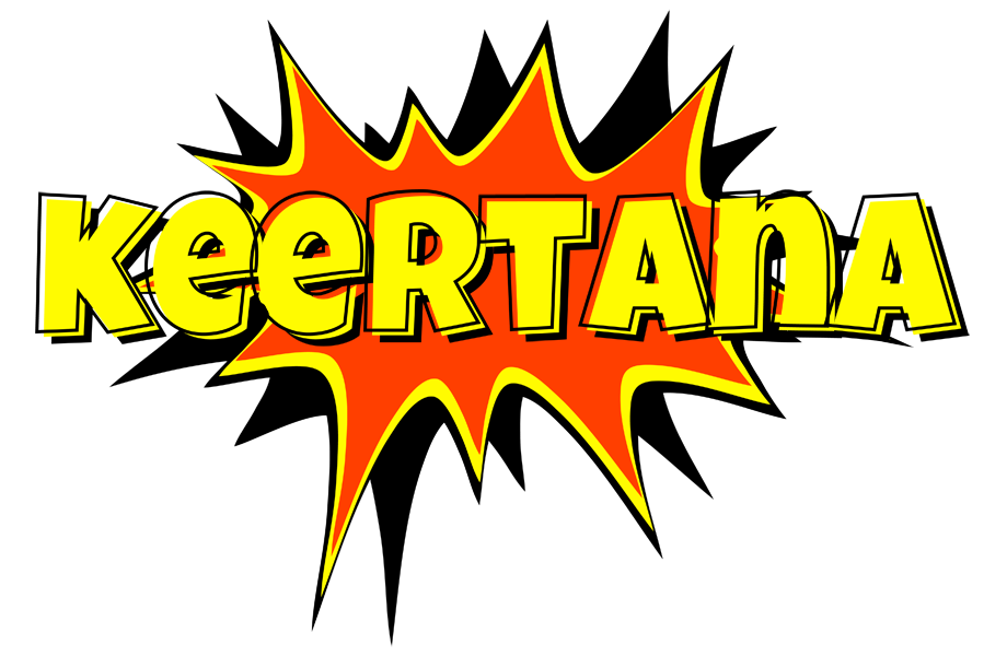 Keertana bazinga logo