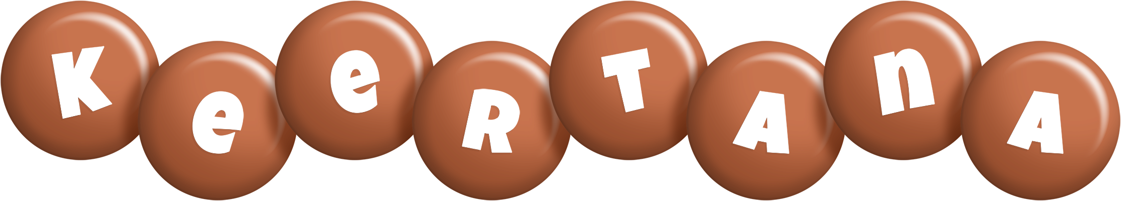 Keertana candy-brown logo