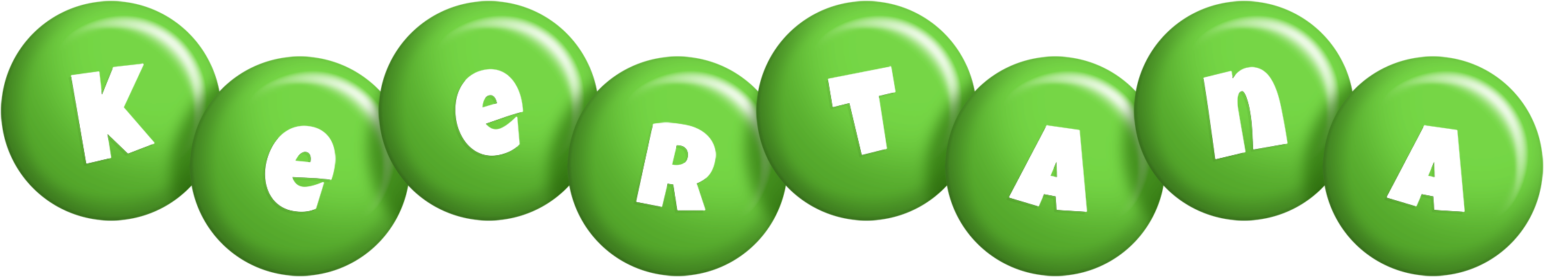 Keertana candy-green logo