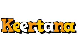 Keertana cartoon logo