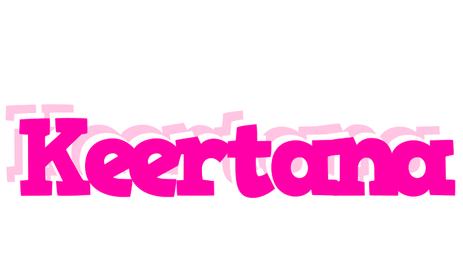 Keertana dancing logo