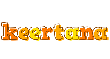 Keertana desert logo