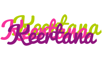 Keertana flowers logo