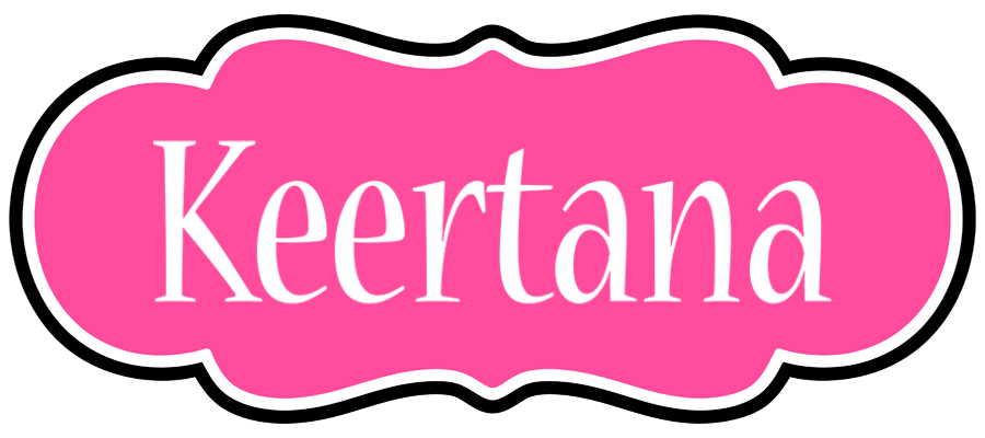 Keertana invitation logo