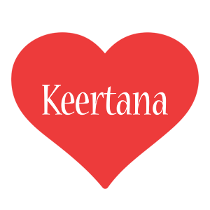 Keertana love logo